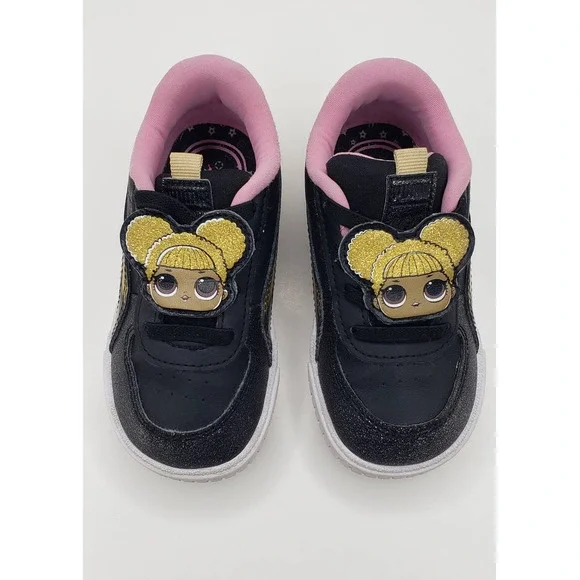Puma Girls Tennis Shoes Sneakers LOL Surprise Cali Sport Queen Bee Size 8C Kids - Picture 1 of 7